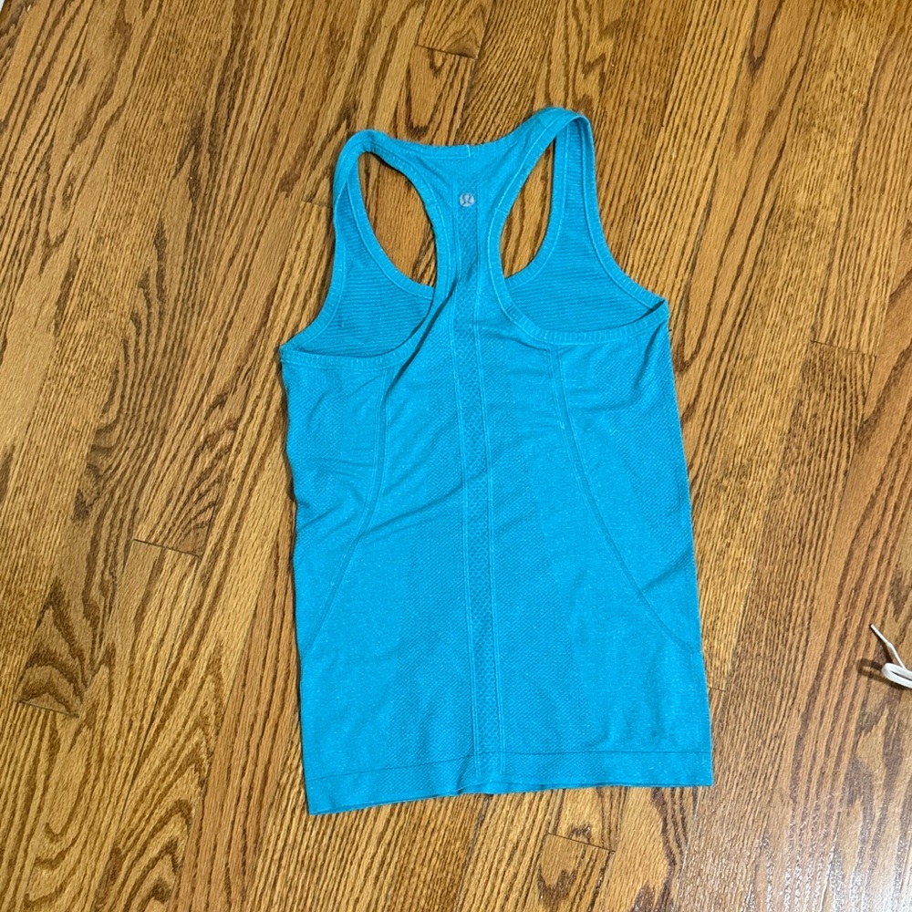 lululemon athletica Bright Teal Racerback Tank